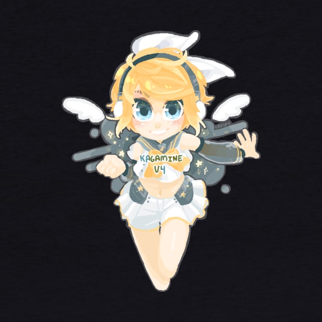 (VOC) ACTUAL ANGEL RIN KAGAMINE by Crispy